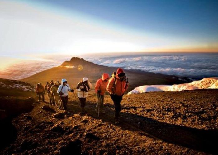 machame route trekking